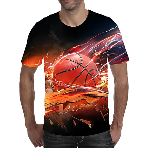 Men's Daily Going out Street chic / Exaggerated T-shirt - Geometric / 3D / Graphic Pleated / Print Rainbow
Men's Daily Going out Street chic / Exaggerated T-shirt - Geometric / 3D / Graphic Pleated / Print Rainbow