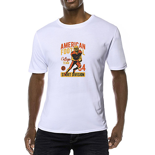 Men's Daily Sports Business / Basic T-shirt - Solid Colored / Portrait Black & White, Print Yellow
Men's Daily Sports Business / Basic T-shirt - Solid Colored / Portrait Black & White, Print Yellow