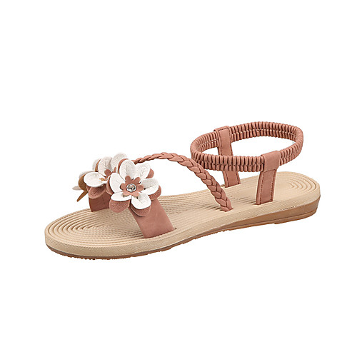 Women's Sandals 2020 Flat Heel Open Toe PU / Tissage Volant Sweet / Minimalism Spring & Fall / Spring & Summer Pink / Green / Black / Party & Evening
Women's Sandals 2020 Flat Heel Open Toe PU / Tissage Volant Sweet / Minimalism Spring & Fall / Spring & Summer Pink / Green / Black / Party & Evening