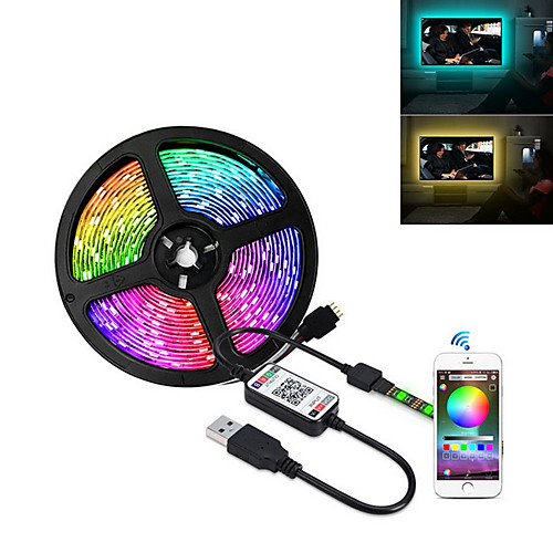 5m Flexible LED Light Strips 150 LEDs SMD5050 Multi Color Decorative / TV Background 12 V
5m Flexible LED Light Strips 150 LEDs SMD5050 Multi Color Decorative / TV Background 12 V
