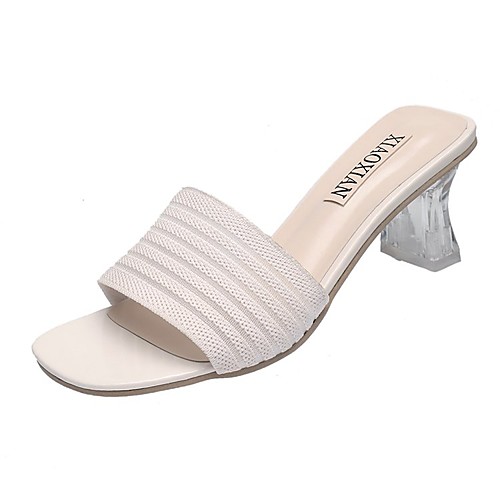 Women's Sandals Crystal Heel Open Toe Crystal Knit / Mesh Sweet / Minimalism Walking Shoes Spring & Summer / Fall & Winter Yellow / White / Party & Evening
Women's Sandals Crystal Heel Open Toe Crystal Knit / Mesh Sweet / Minimalism Walking Shoes Spring & Summer / Fall & Winter Yellow / White / Party & Evening