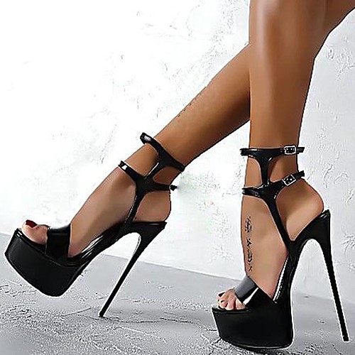 Women's Heels Platform Round Toe PU Spring & Summer Black / White / Red / Black
Women's Heels Platform Round Toe PU Spring & Summer Black / White / Red / Black