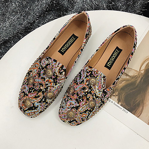 Women's Loafers & Slip-Ons Flat Heel Round Toe PU Spring & Summer Pink / Black
Women's Loafers & Slip-Ons Flat Heel Round Toe PU Spring & Summer Pink / Black