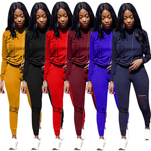 Women's 2-Piece Tracksuit Sweatsuit Jogging Suit 2pcs Pullover Running Active Training Jogging Breathable Quick Dry Moisture Wicking Sportswear Athletic Clothing Set Long Sleeve Activewear
Women's 2-Piece Tracksuit Sweatsuit Jogging Suit 2pcs Pullover Running Active Training Jogging Breathable Quick Dry Moisture Wicking Sportswear Athletic Clothing Set Long Sleeve Activewear