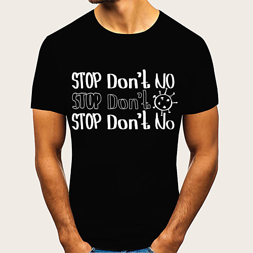 Men's Geometric Graphic Black & White T-shirt - Cotton Rock Punk & Gothic Going out Club Round Neck White / Black / Short Sleeve / Letter
Men's Geometric Graphic Black & White T-shirt - Cotton Rock Punk & Gothic Going out Club Round Neck White / Black / Short Sleeve / Letter