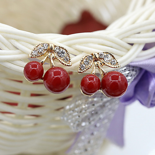 Women's Earrings Holiday Wedding Birthday Romantic Earrings Jewelry Red For Date Street Festival 1 Pair
Women's Earrings Holiday Wedding Birthday Romantic Earrings Jewelry Red For Date Street Festival 1 Pair