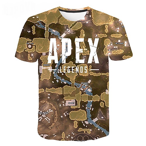 Men's Daily Sports Basic / Exaggerated T-shirt - Color Block / 3D / Letter Print Brown
Men's Daily Sports Basic / Exaggerated T-shirt - Color Block / 3D / Letter Print Brown