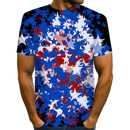 Men's Daily Weekend Basic / Exaggerated T-shirt - Color Block / Rainbow / Abstract Print Rainbow
Men's Daily Weekend Basic / Exaggerated T-shirt - Color Block / Rainbow / Abstract Print Rainbow