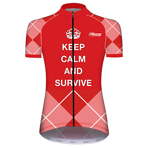 21Grams Women's Short Sleeve Cycling Jersey 100% Polyester Pink Plaid / Checkered Novelty Bike Jersey Top Mountain Bike MTB Road Bike Cycling UV Resistant Breathable Quick Dry Sports Clothing Apparel
21Grams Women's Short Sleeve Cycling Jersey 100% Polyester Pink Plaid / Checkered Novelty Bike Jersey Top Mountain Bike MTB Road Bike Cycling UV Resistant Breathable Quick Dry Sports Clothing Apparel