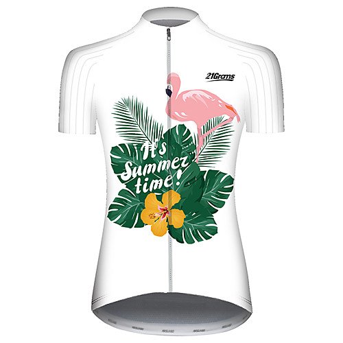 21Grams Women's Short Sleeve Cycling Jersey Red and White Flamingo Animal Floral Botanical Bike Jersey Top Mountain Bike MTB Road Bike Cycling UV Resistant Breathable Quick Dry Sports Clothing Apparel
21Grams Women's Short Sleeve Cycling Jersey Red and White Flamingo Animal Floral Botanical Bike Jersey Top Mountain Bike MTB Road Bike Cycling UV Resistant Breathable Quick Dry Sports Clothing Apparel