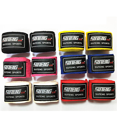Hand Wraps For Martial Arts, Boxing Training, Kickboxing Durable Cotton Fabric Men's Adults - Yellow / Red / Pink
Hand Wraps For Martial Arts, Boxing Training, Kickboxing Durable Cotton Fabric Men's Adults - Yellow / Red / Pink