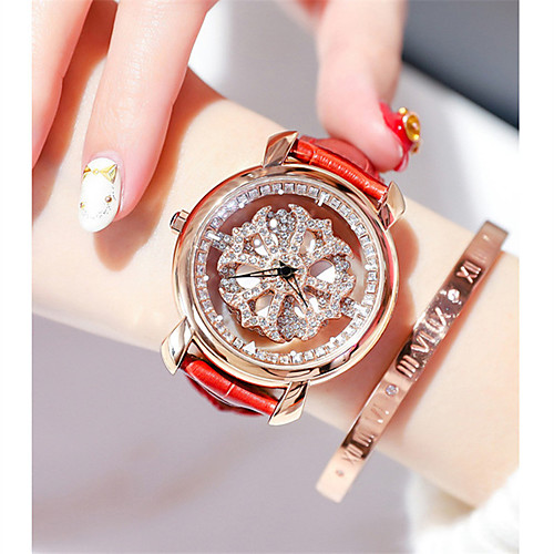 Women's Quartz Watches Luxury Fashion Genuine Leather Japanese Quartz Purple Red White Water Resistant / Waterproof 30 m Analog One Year Battery Life
Women's Quartz Watches Luxury Fashion Genuine Leather Japanese Quartz Purple Red White Water Resistant / Waterproof 30 m Analog One Year Battery Life