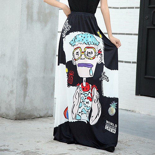 Women's Holiday / Formal Evening Boho Trumpet / Mermaid Skirts - Animal Print Black One-Size
Women's Holiday / Formal Evening Boho Trumpet / Mermaid Skirts - Animal Print Black One-Size