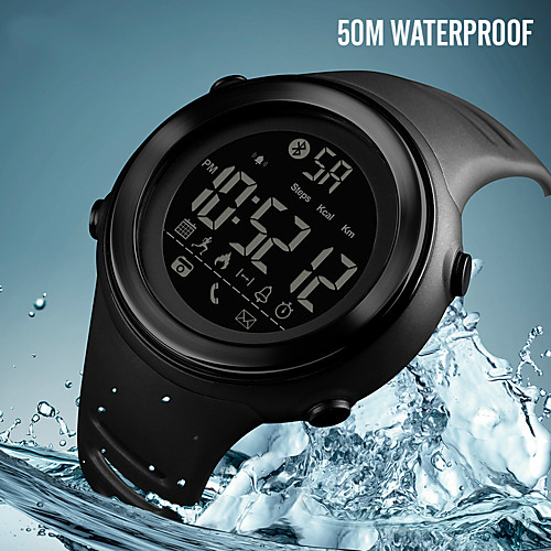 SKMEI Smartwatch Digital Modern Style Sporty Silicone 30 m Water Resistant / Waterproof Casual Watch Cool Digital Outdoor Fashion - Black Black / Silver Green
SKMEI Smartwatch Digital Modern Style Sporty Silicone 30 m Water Resistant / Waterproof Casual Watch Cool Digital Outdoor Fashion - Black Black / Silver Green