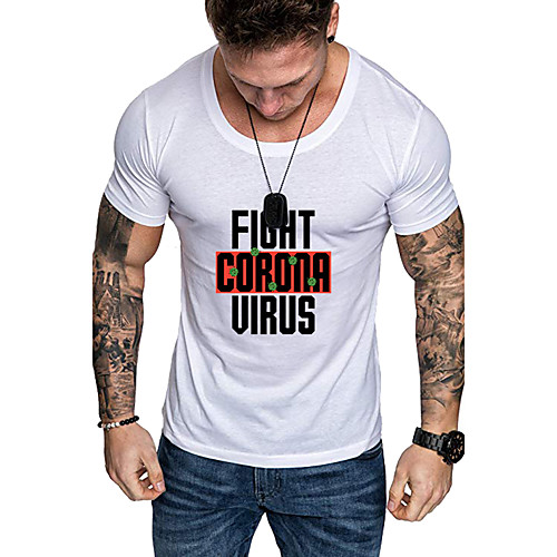 Men's Daily Sports Business / Basic T-shirt - Solid Colored / Letter Black & White, Print Yellow
Men's Daily Sports Business / Basic T-shirt - Solid Colored / Letter Black & White, Print Yellow