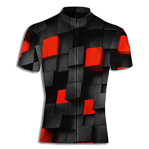 Men's Daily Spring & Summer Regular Jacket, Geometric Stand Short Sleeve Polyester Black
Men's Daily Spring & Summer Regular Jacket, Geometric Stand Short Sleeve Polyester Black