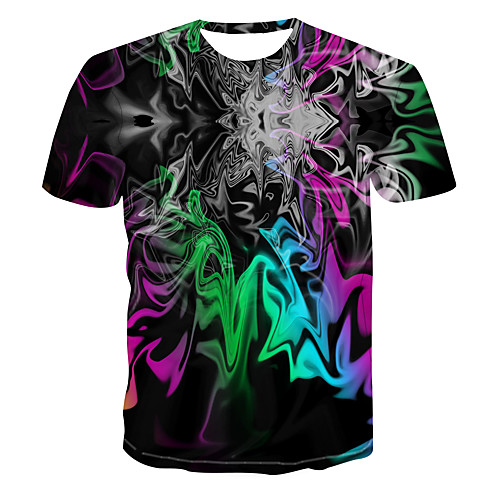 Men's Club Weekend Street chic / Punk & Gothic T-shirt - 3D / Abstract / Visual Deception Print Rainbow
Men's Club Weekend Street chic / Punk & Gothic T-shirt - 3D / Abstract / Visual Deception Print Rainbow