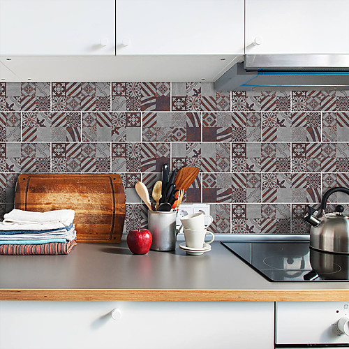 20x10cmx9pcs Graphic Rusty Pattern Wall Stickers Retro Oil-proof Waterproof Tile Wallpaper For Kitchen Bathroom Ground Wall House Decoration
20x10cmx9pcs Graphic Rusty Pattern Wall Stickers Retro Oil-proof Waterproof Tile Wallpaper For Kitchen Bathroom Ground Wall House Decoration
