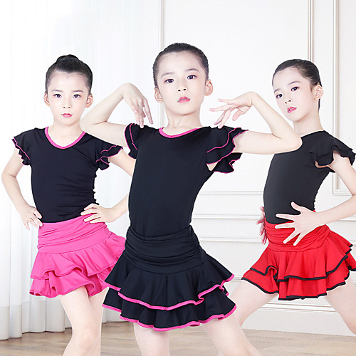 Kids' Dancewear Tutus & Skirts / Tops Girls' Training / Performance Nylon Cascading Ruffles Cap Sleeve Skirts
Kids' Dancewear Tutus & Skirts / Tops Girls' Training / Performance Nylon Cascading Ruffles Cap Sleeve Skirts