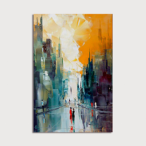 Hand Painted Canvas Oilpainting Abstract Street Home Decoration with Frame Painting Ready to Hang
Hand Painted Canvas Oilpainting Abstract Street Home Decoration with Frame Painting Ready to Hang