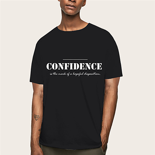 Men's Graphic Solid Colored T-shirt Daily Round Neck White / Black / Short Sleeve
Men's Graphic Solid Colored T-shirt Daily Round Neck White / Black / Short Sleeve