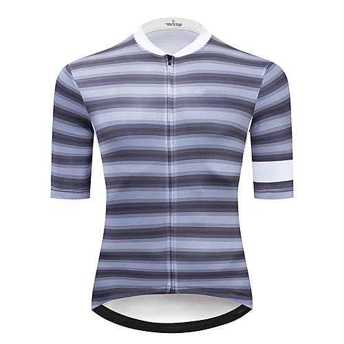 21Grams Women's Short Sleeve Cycling Jersey 100% Polyester Black / White Stripes Bike Jersey Top Mountain Bike MTB Road Bike Cycling UV Resistant Breathable Quick Dry Sports Clothing Apparel
21Grams Women's Short Sleeve Cycling Jersey 100% Polyester Black / White Stripes Bike Jersey Top Mountain Bike MTB Road Bike Cycling UV Resistant Breathable Quick Dry Sports Clothing Apparel