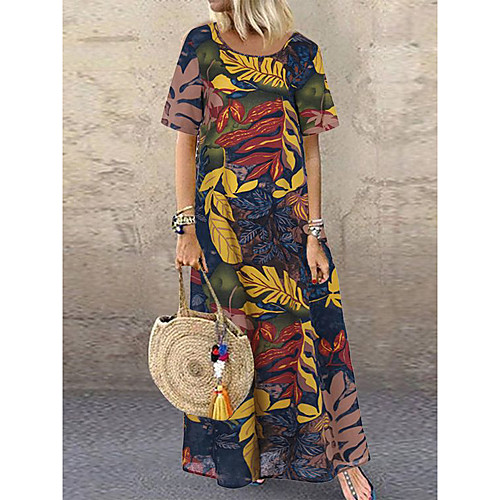 Women's 2020 Maxi Khaki Navy Blue Dress Maxi Plus Size Summer Casual Holiday Vacation Loose Sundress Print S M
Women's 2020 Maxi Khaki Navy Blue Dress Maxi Plus Size Summer Casual Holiday Vacation Loose Sundress Print S M