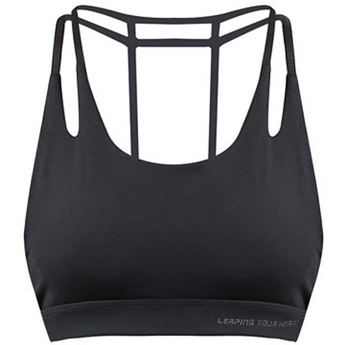 Women's Sports Bra Bralette Open Back Running Fitness Jogging Breathable Soft Padded Medium Support White Black Solid Colored / Stretchy 
Women's Sports Bra Bralette Open Back Running Fitness Jogging Breathable Soft Padded Medium Support White Black Solid Colored / Stretchy