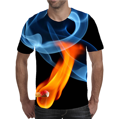 Men's Daily Going out Street chic / Exaggerated T-shirt - Geometric / 3D / Graphic Pleated / Print Rainbow
Men's Daily Going out Street chic / Exaggerated T-shirt - Geometric / 3D / Graphic Pleated / Print Rainbow