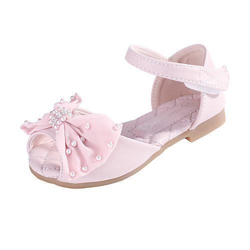 Girls' Comfort / Flower Girl Shoes Microfiber Sandals Little Kids(4-7ys) / Big Kids(7years ) Bowknot / Pearl Pink / Ivory Spring / Fall / Peep Toe
Girls' Comfort / Flower Girl Shoes Microfiber Sandals Little Kids(4-7ys) / Big Kids(7years ) Bowknot / Pearl Pink / Ivory Spring / Fall / Peep Toe