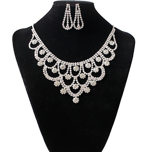 Women's Jewelry Set Classic Flower Stylish Imitation Diamond Earrings Jewelry White For Party Evening Festival 1 set
Women's Jewelry Set Classic Flower Stylish Imitation Diamond Earrings Jewelry White For Party Evening Festival 1 set