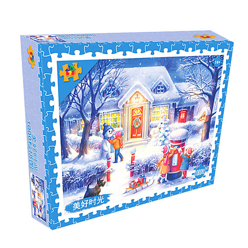 1000 pcs Landscape Jigsaw Puzzle Focus Toy Decompression Toys Parent-Child Interaction Wooden Christmas Kid's Adults Toy Gift
1000 pcs Landscape Jigsaw Puzzle Focus Toy Decompression Toys Parent-Child Interaction Wooden Christmas Kid's Adults Toy Gift