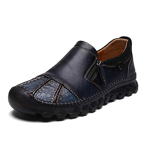 Men's Cowhide Fall / Spring & Summer Casual / British Loafers & Slip-Ons Breathable Blue / Brown / Black
Men's Cowhide Fall / Spring & Summer Casual / British Loafers & Slip-Ons Breathable Blue / Brown / Black