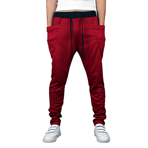 Men's Sporty Harem Pants - Solid Colored Purple Red Green US32 / UK32 / EU40 US34 / UK34 / EU42 US38 / UK38 / EU46
Men's Sporty Harem Pants - Solid Colored Purple Red Green US32 / UK32 / EU40 US34 / UK34 / EU42 US38 / UK38 / EU46