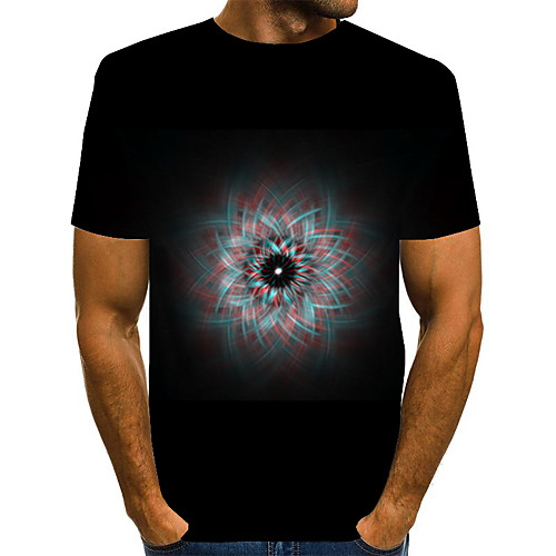 Men's Daily Weekend Basic / Exaggerated T-shirt - Color Block / Rainbow / Abstract Print Black
Men's Daily Weekend Basic / Exaggerated T-shirt - Color Block / Rainbow / Abstract Print Black