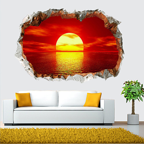 Landscape / 3D Wall Stickers 3D Wall Stickers Decorative Wall Stickers, PVC Home Decoration Wall Decal Wall Decoration 1pc
Landscape / 3D Wall Stickers 3D Wall Stickers Decorative Wall Stickers, PVC Home Decoration Wall Decal Wall Decoration 1pc