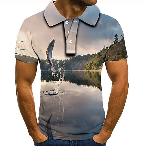 Men's Daily Going out Street chic / Exaggerated Polo - Color Block / 3D / Graphic Rainbow
Men's Daily Going out Street chic / Exaggerated Polo - Color Block / 3D / Graphic Rainbow