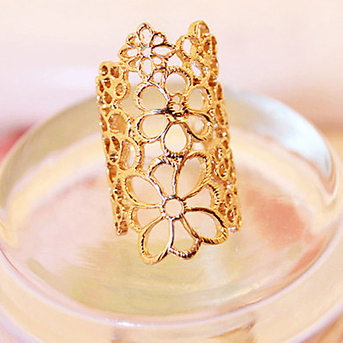 Women's Ring 1pc Gold Silver Black Alloy Elegant Holiday European Festival Jewelry
Women's Ring 1pc Gold Silver Black Alloy Elegant Holiday European Festival Jewelry