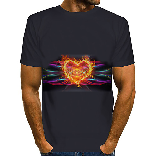 Men's Plus Size Color Block Rainbow Print T-shirt Basic Exaggerated Daily Weekend Round Neck Black / Short Sleeve
Men's Plus Size Color Block Rainbow Print T-shirt Basic Exaggerated Daily Weekend Round Neck Black / Short Sleeve
