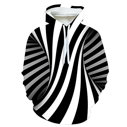 Men's Sports & Outdoors / Basic Hoodie - Striped / Geometric / 3D White US32 / UK32 / EU40
Men's Sports & Outdoors / Basic Hoodie - Striped / Geometric / 3D White US32 / UK32 / EU40