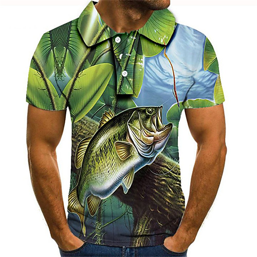 Men's Daily Going out Street chic / Exaggerated Polo - Color Block / 3D / Graphic Rainbow
Men's Daily Going out Street chic / Exaggerated Polo - Color Block / 3D / Graphic Rainbow