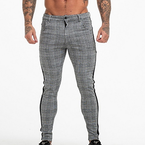 Men's Basic Chinos Pants - Plaid White Black US36 / UK36 / EU44 US38 / UK38 / EU46 US40 / UK40 / EU48
Men's Basic Chinos Pants - Plaid White Black US36 / UK36 / EU44 US38 / UK38 / EU46 US40 / UK40 / EU48