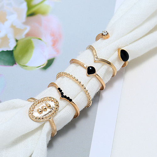 Women's Ring 1 set Gold Alloy Elegant Holiday European Festival Jewelry 
Women's Ring 1 set Gold Alloy Elegant Holiday European Festival Jewelry