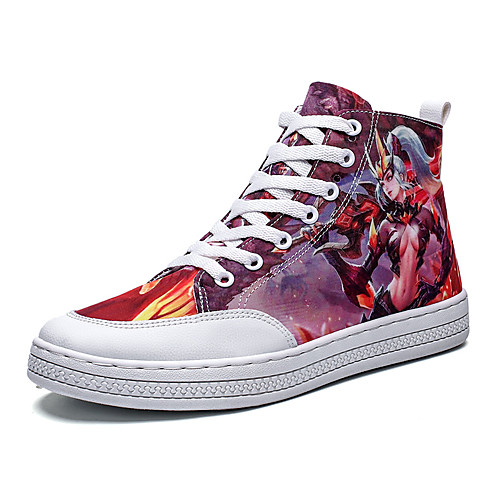Men's PU Summer Sporty / Casual Sneakers Walking Shoes Breathable Red / Green / Gray
Men's PU Summer Sporty / Casual Sneakers Walking Shoes Breathable Red / Green / Gray