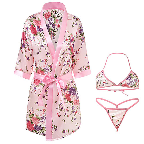 Women's Split Super Sexy Robes / Suits Nightwear Geometric Blushing Pink One-Size
Women's Split Super Sexy Robes / Suits Nightwear Geometric Blushing Pink One-Size