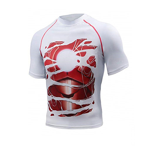 Men's Geometric Print T-shirt Basic Daily Sports Round Neck White / Short Sleeve
Men's Geometric Print T-shirt Basic Daily Sports Round Neck White / Short Sleeve