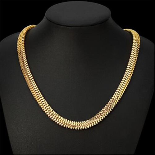 Women's Chain Necklace Classic Flower Fashion Gold Plated Gold 50 cm Necklace Jewelry 1pc For
Women's Chain Necklace Classic Flower Fashion Gold Plated Gold 50 cm Necklace Jewelry 1pc For