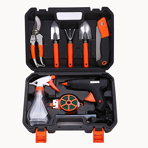 Hardware Toolbox Garden And Garden Tool Combination Set Electric Glue Gun Set Garden Flowering Tool
Hardware Toolbox Garden And Garden Tool Combination Set Electric Glue Gun Set Garden Flowering Tool