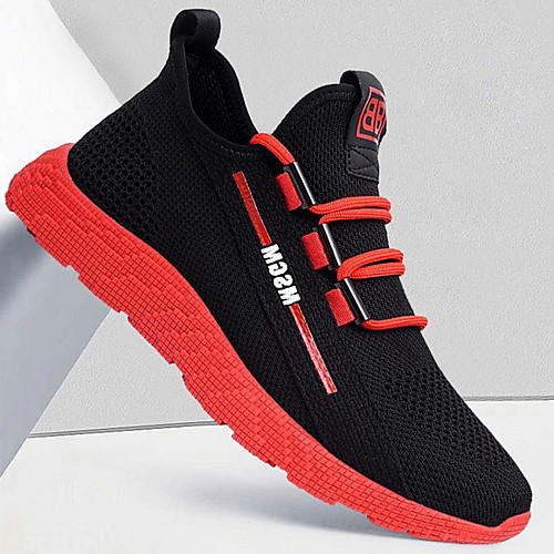 Men's Mesh Spring & Summer Casual Trainers / Athletic Shoes Black / Red / Black / Yellow / Black
Men's Mesh Spring & Summer Casual Trainers / Athletic Shoes Black / Red / Black / Yellow / Black