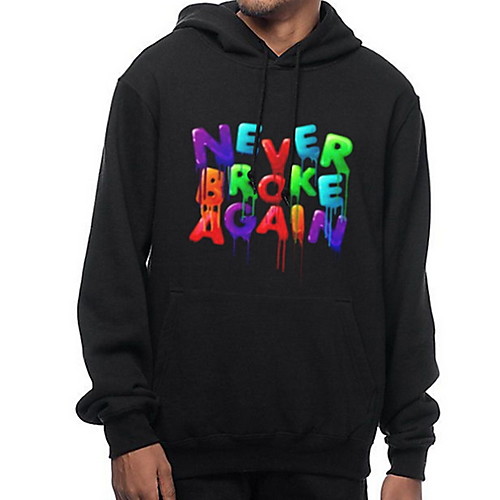 Men's Hoodie Letter Hooded Basic Black US34 / UK34 / EU42 US38 / UK38 / EU46 US42 / UK42 / EU50 US44 / UK44 / EU52
Men's Hoodie Letter Hooded Basic Black US34 / UK34 / EU42 US38 / UK38 / EU46 US42 / UK42 / EU50 US44 / UK44 / EU52
